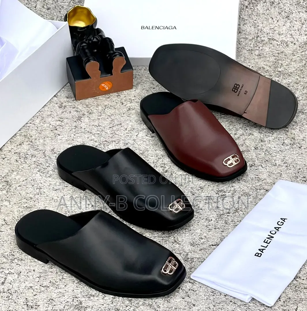 Top Quality Balenciaga Men Half Shoe