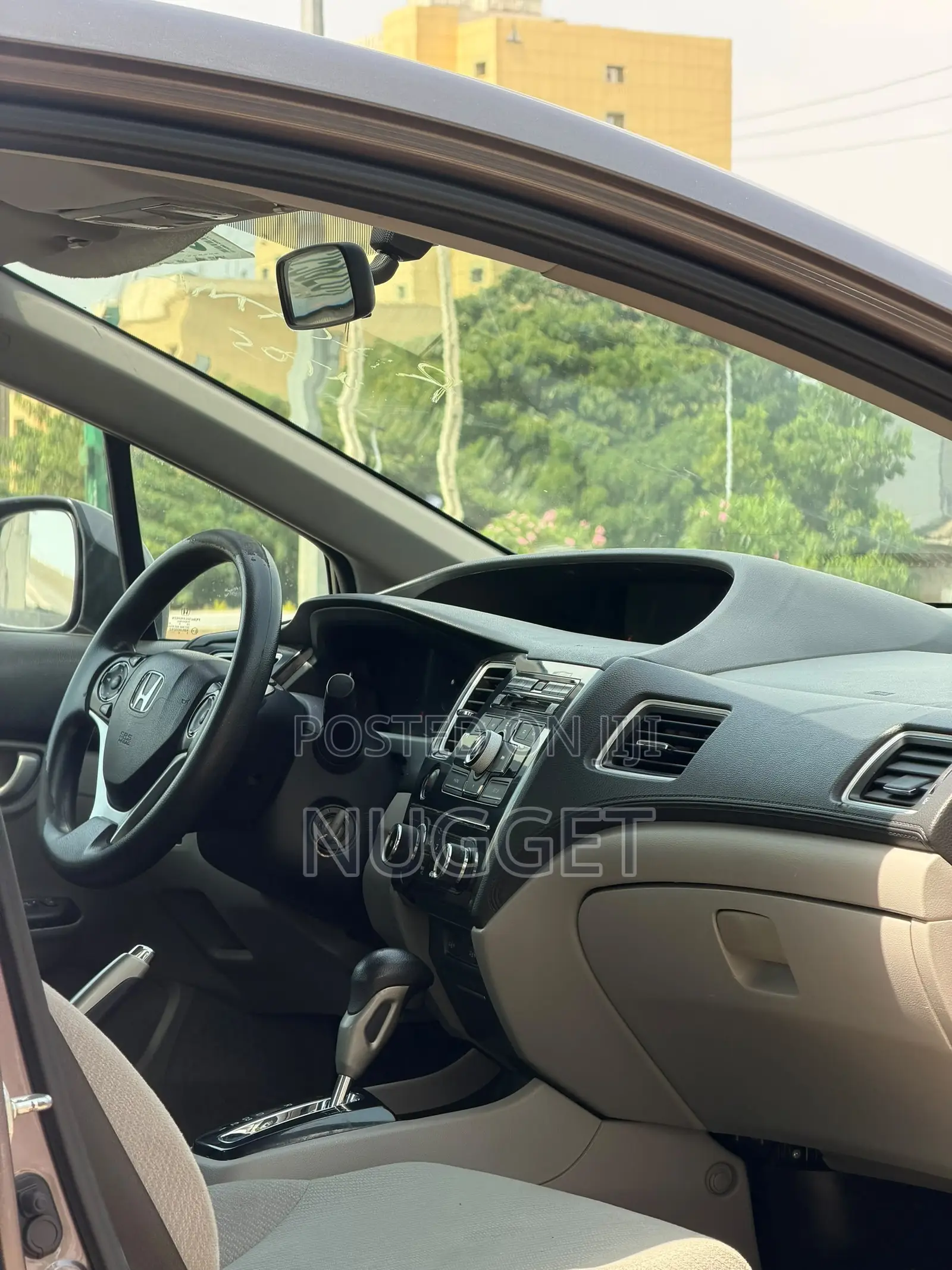 Honda Civic EX 4dr Sedan (1.8L 4cyl CVT) 2014 Gray