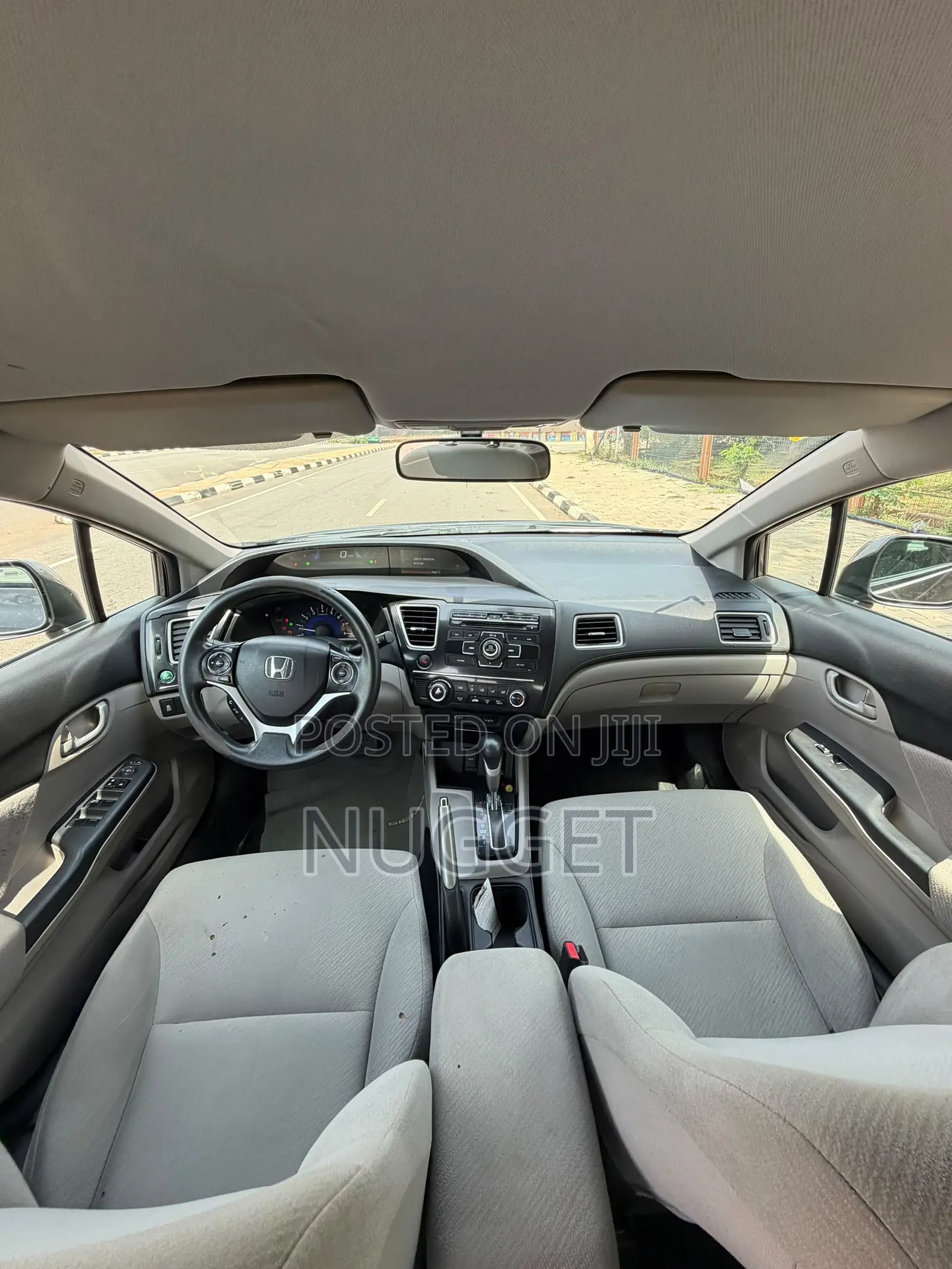 Honda Civic EX 4dr Sedan (1.8L 4cyl CVT) 2014 Gray