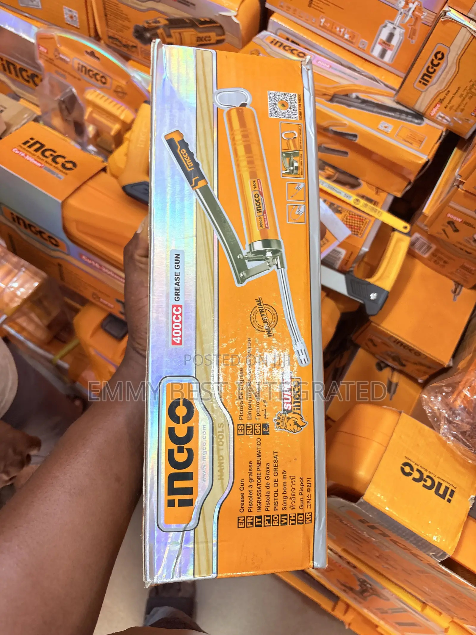 INGCO 400cc Industrial Grease Gun