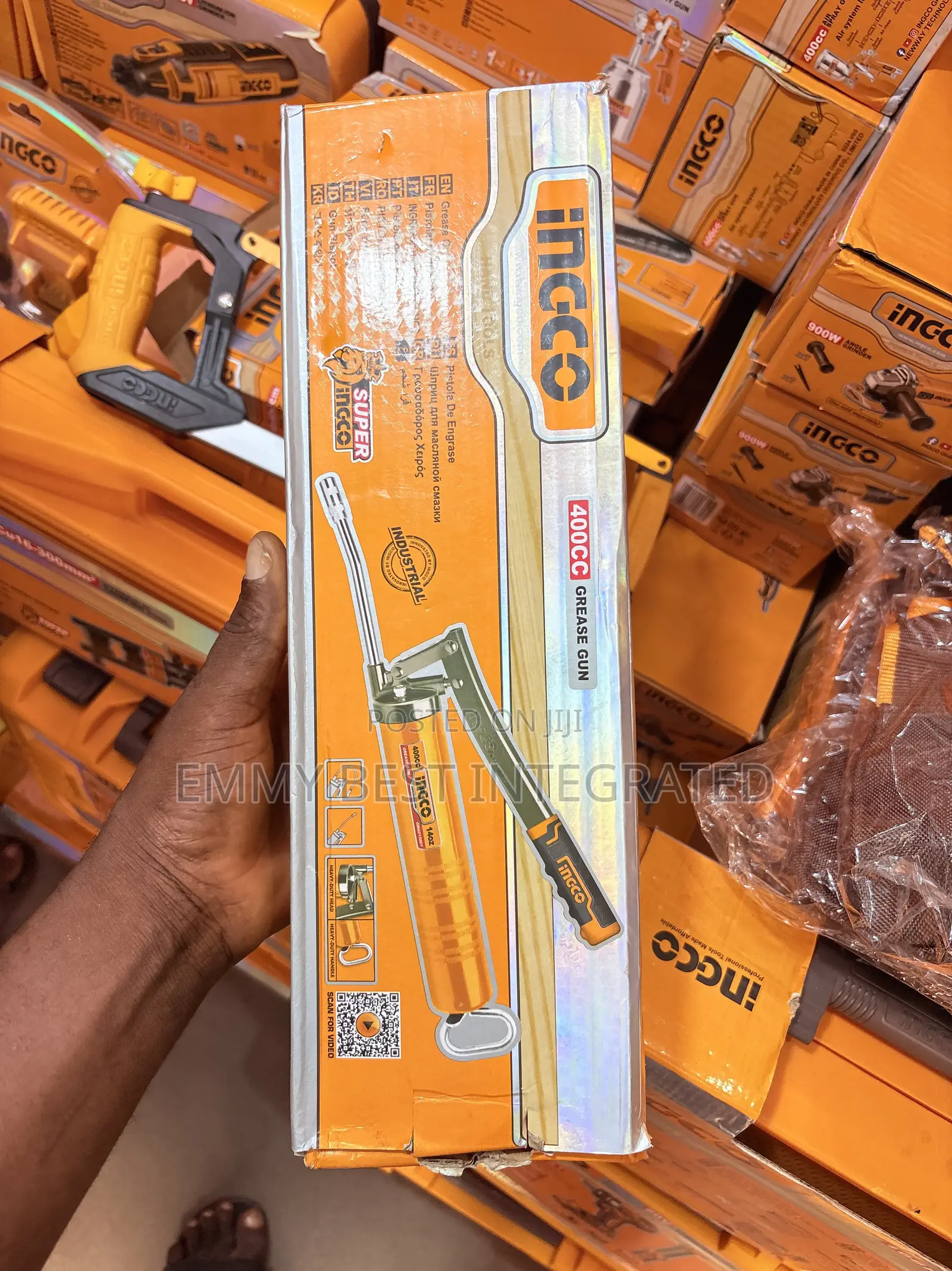 INGCO 400cc Industrial Grease Gun
