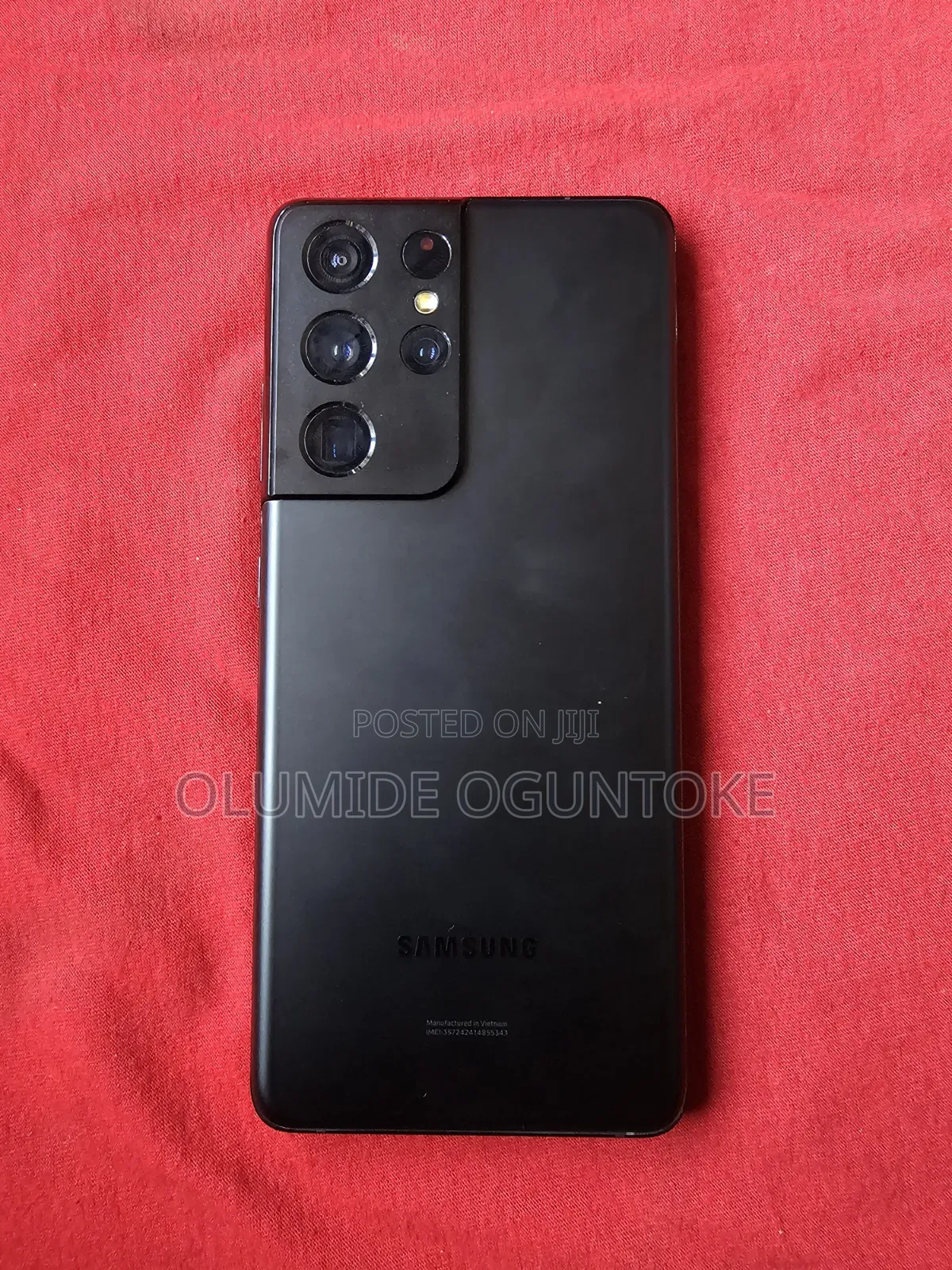 Samsung Galaxy S21 Ultra 5G 128 GB Black