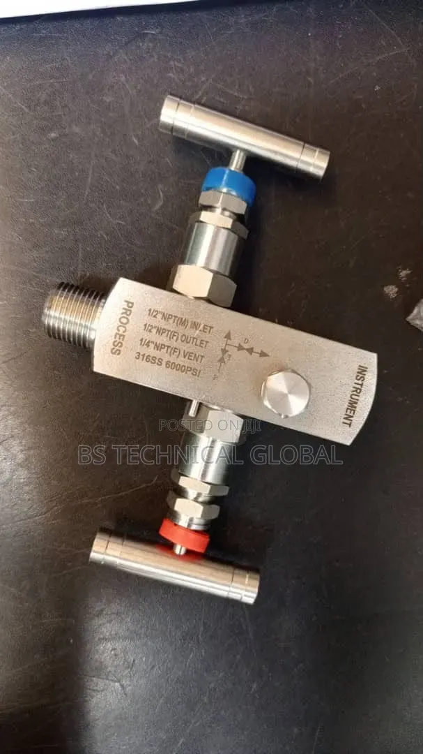 1/2" Block and Bleed Valve