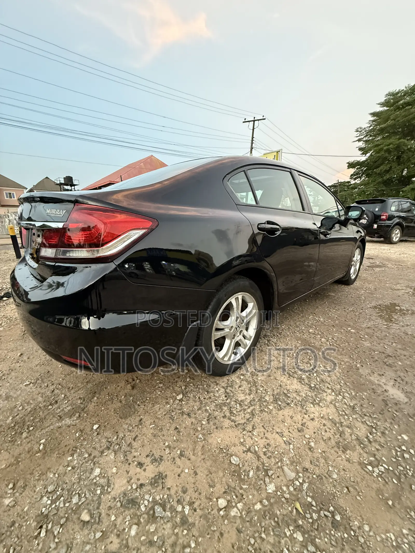 Honda Civic EX 4dr Sedan (1.8L 4cyl CVT) 2015 Black
