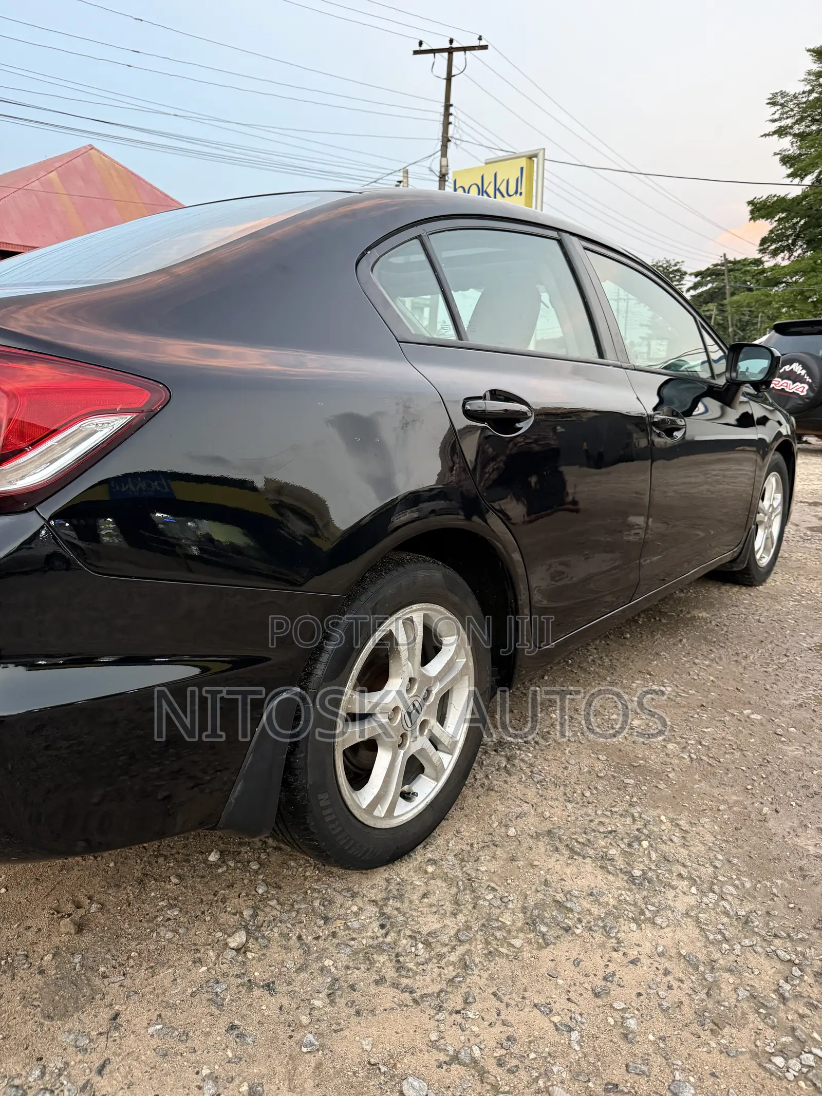 Honda Civic EX 4dr Sedan (1.8L 4cyl CVT) 2015 Black