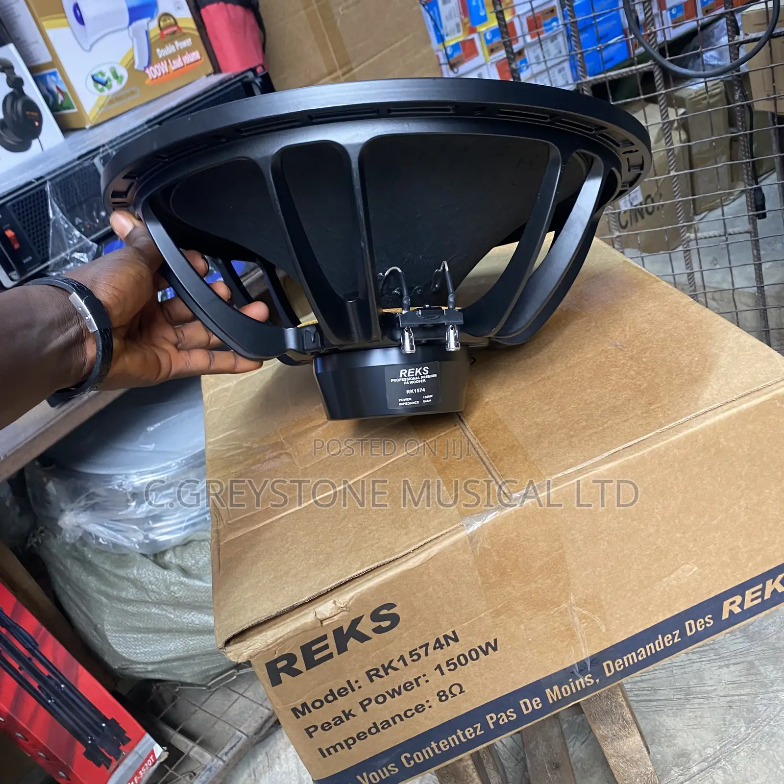 Neodymium Speaker 15 Inches REKS