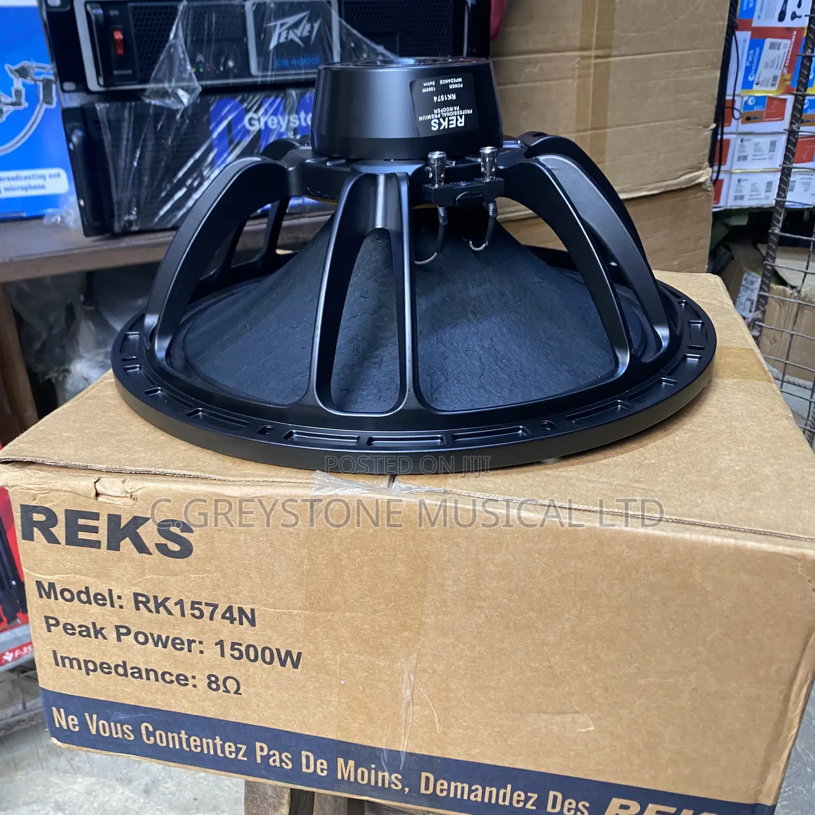 Reks 15 Inches Neodymium Magnet Speaker