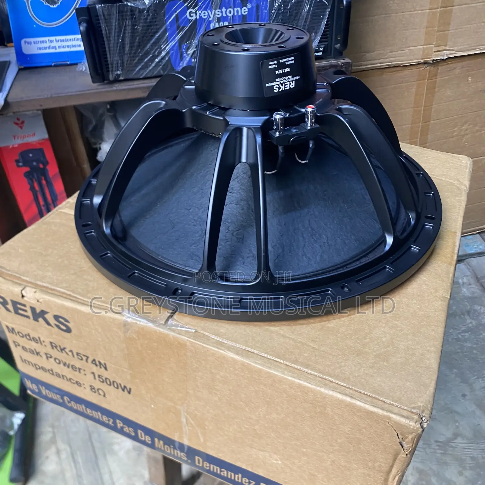 Reks 15 Inches Neodymium Magnet Speaker