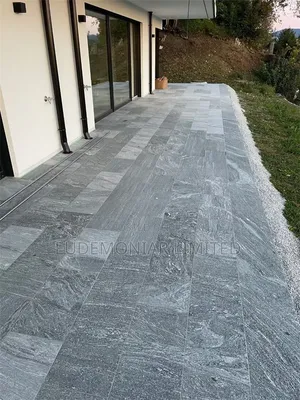 Entrance Column Surface Treatment