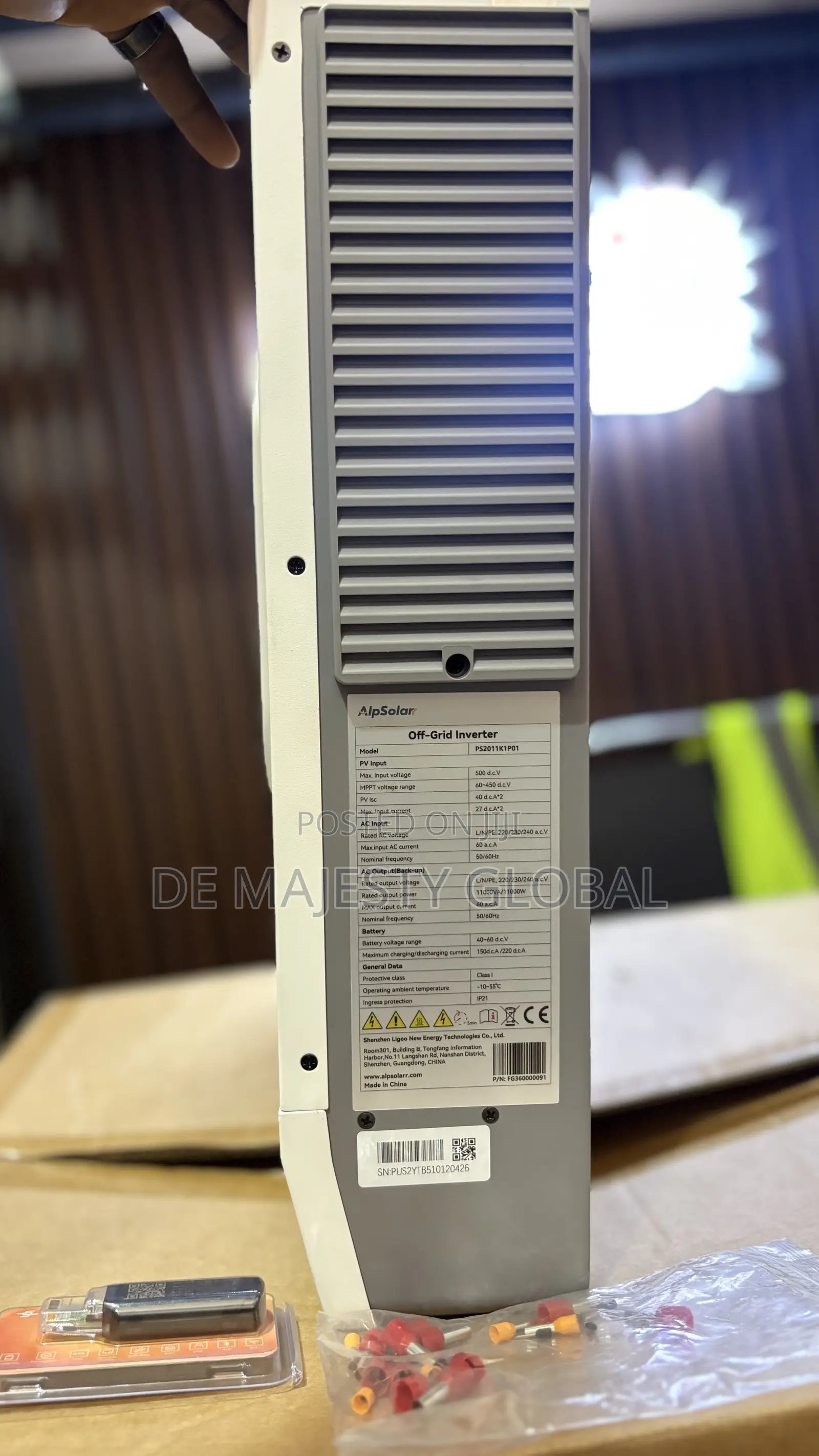Alpsolar 11kw Ip65 Hybrid Inverter