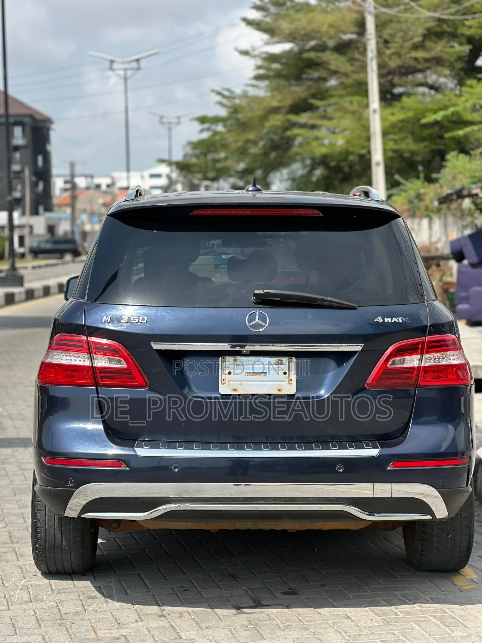 Mercedes-Benz M Class ML 350 4Matic 2013 Blue