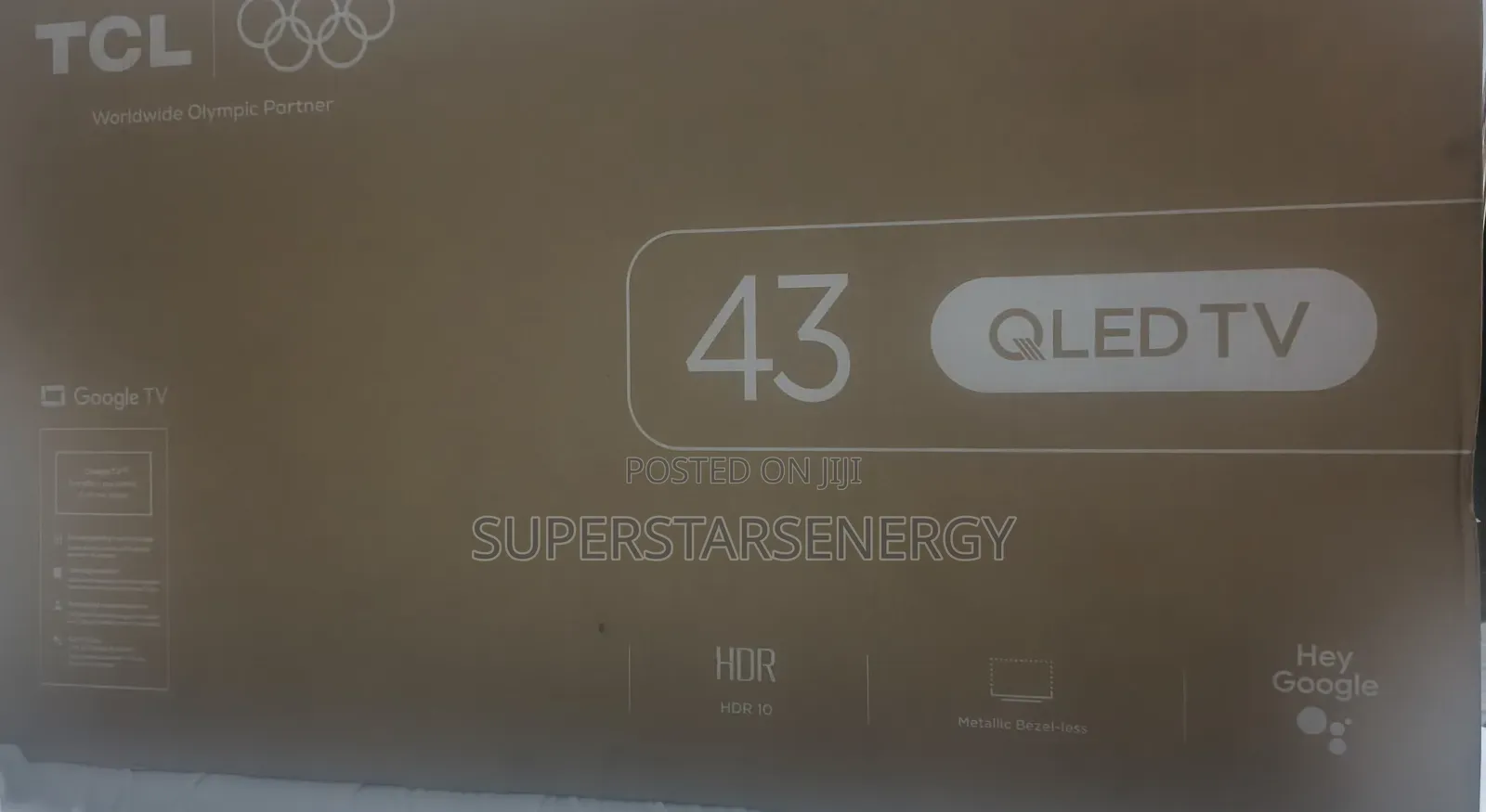 TCL 43 Inches QLED Google Smart TV