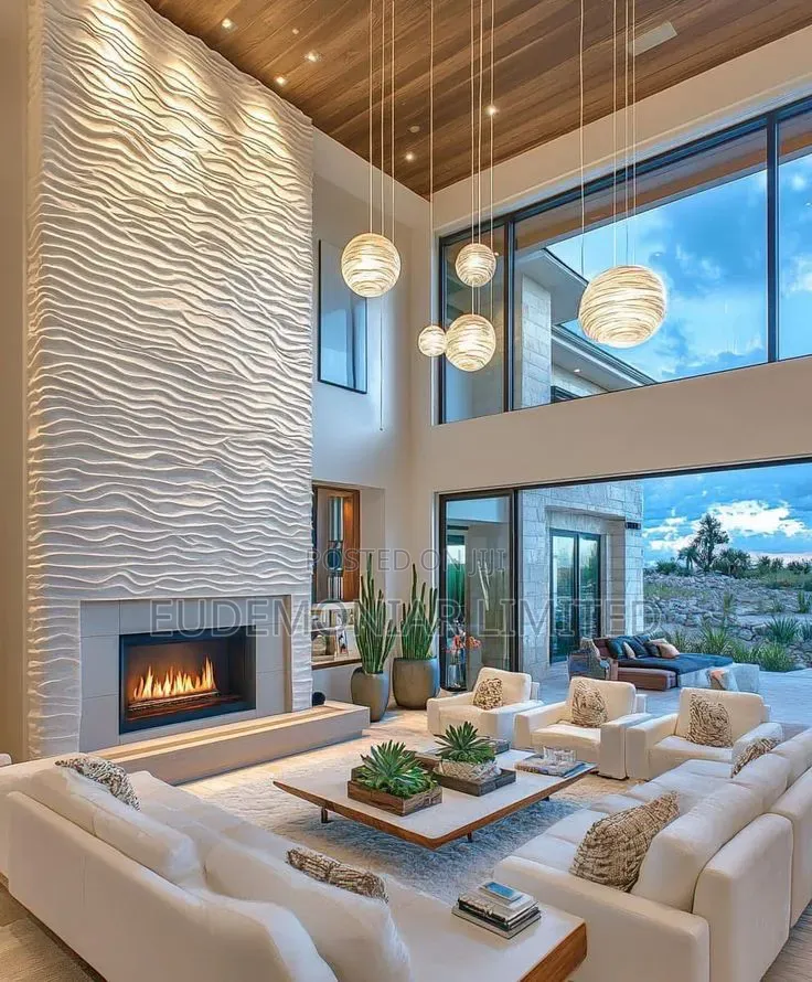 Designer Waiting Hall Wall Cladding Installation Works