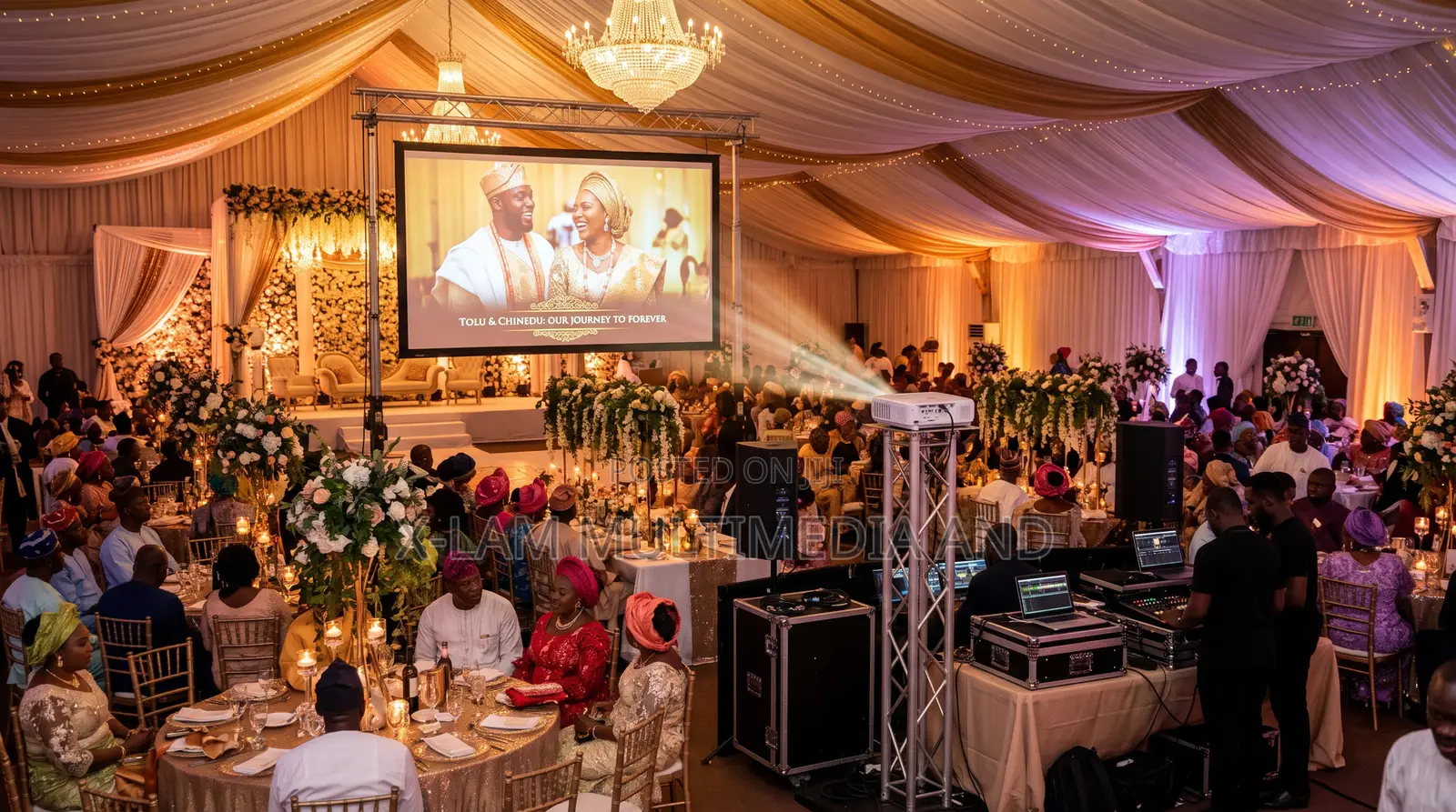 Projector Hire for Weddings and Events in Ibadan