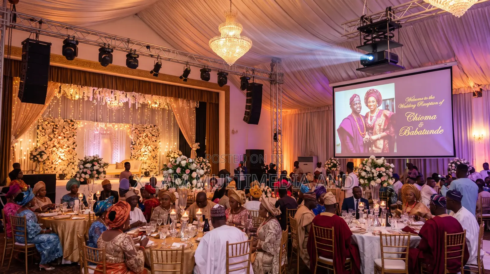 Projector Hire for Weddings and Events in Ibadan