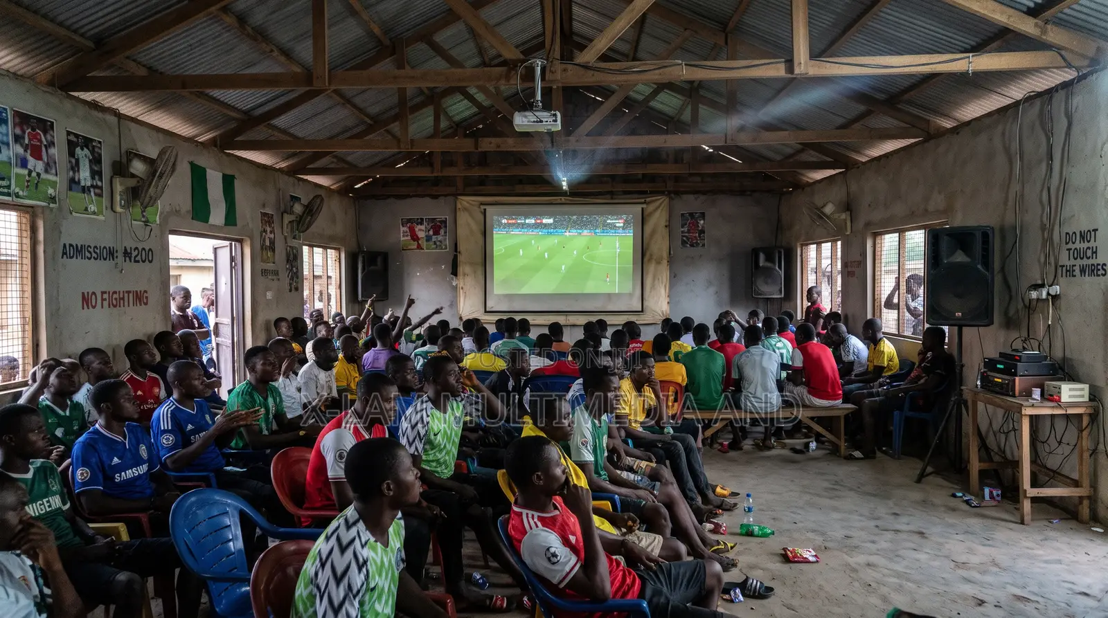 Projector Hire for Football Viewing in Ibadan