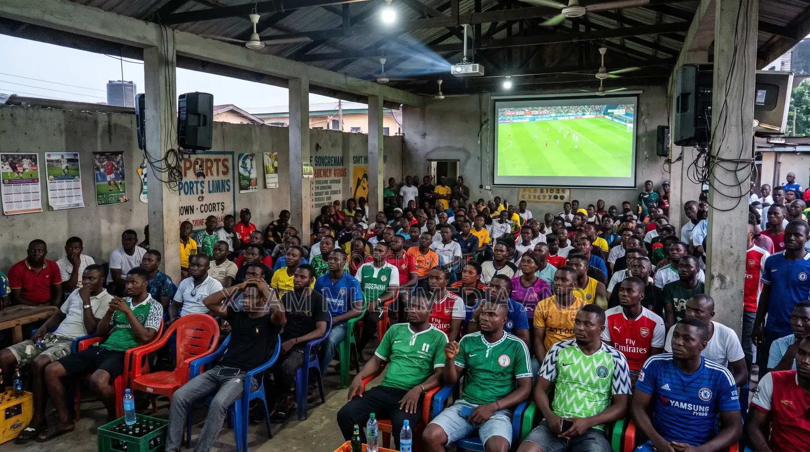 Projector Hire for Football Viewing in Ibadan