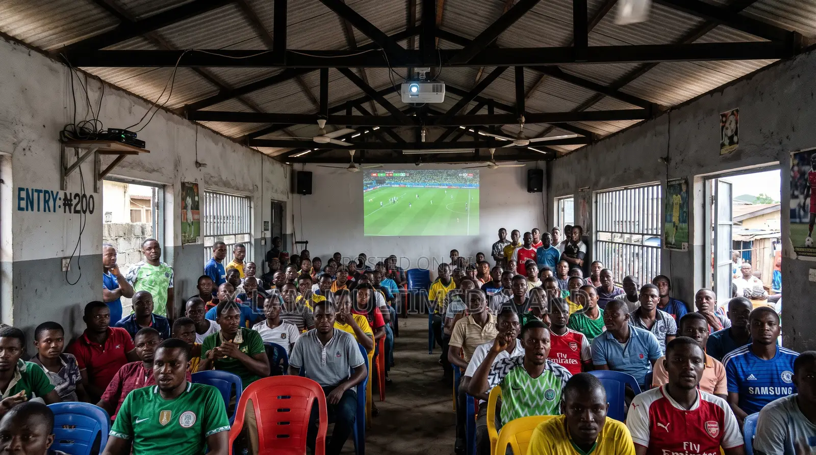 Projector Hire for Football Viewing in Ibadan