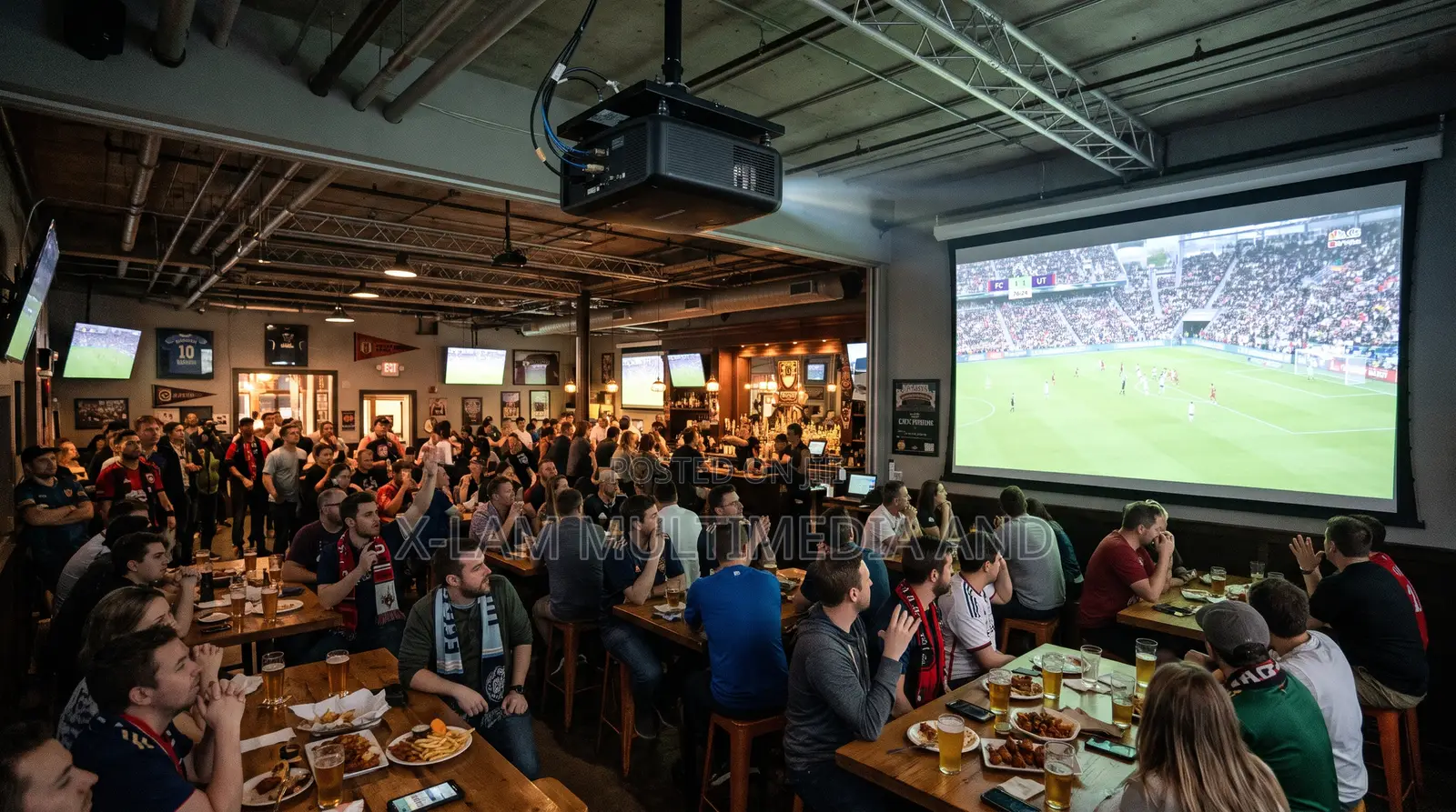 Projector Hire for Football Viewing in Ibadan