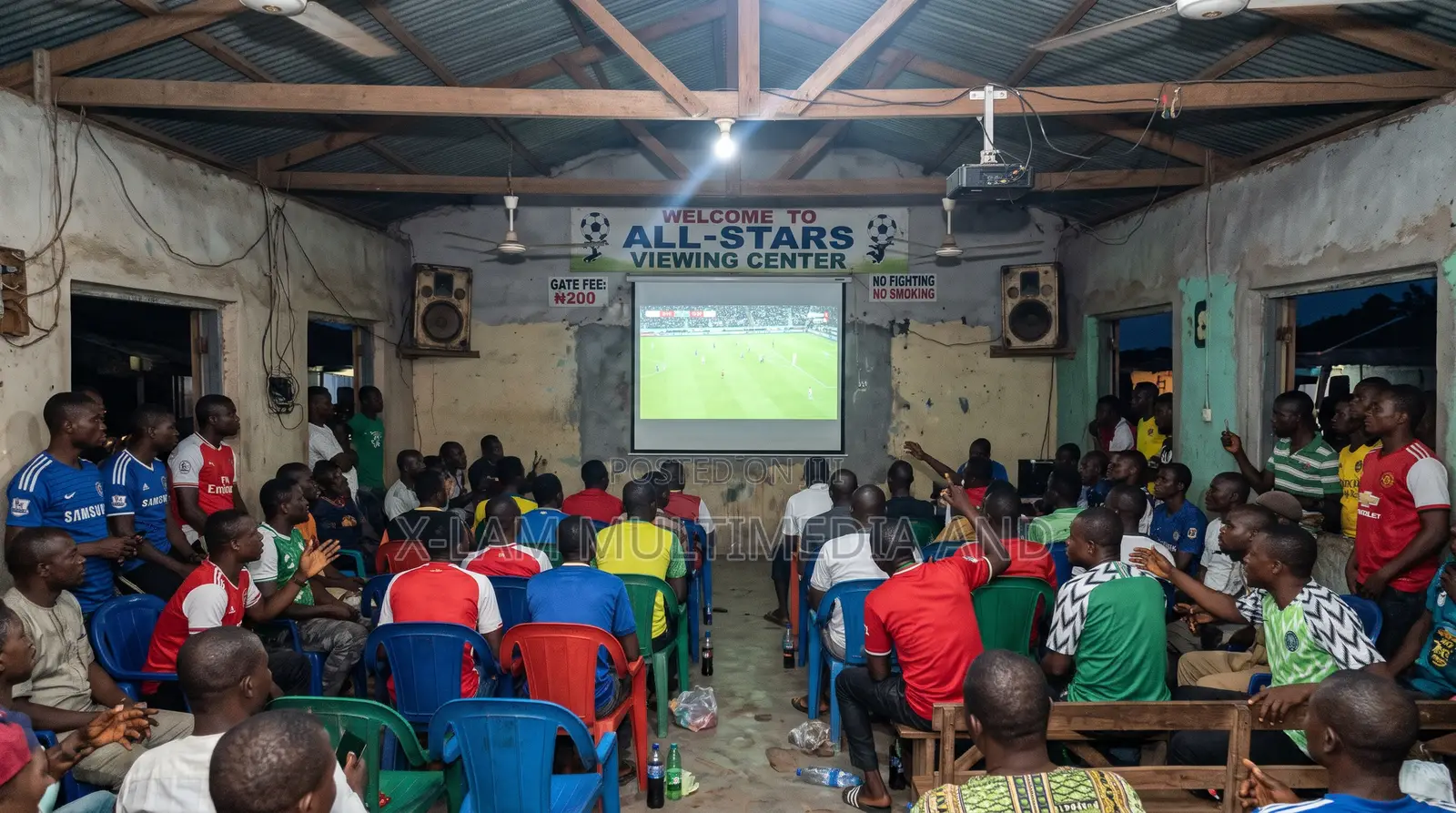 Projector Hire for Football Viewing in Ibadan