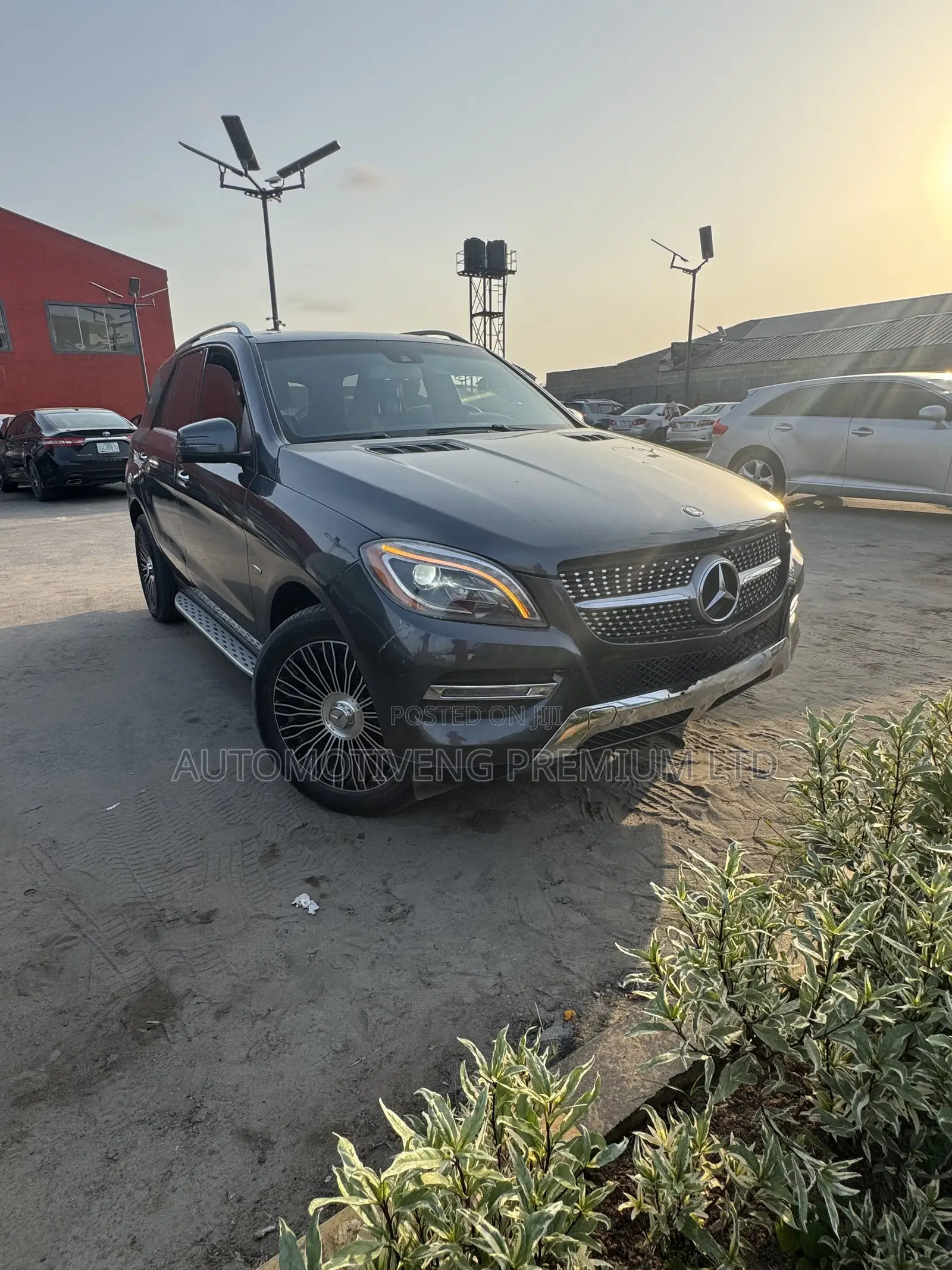 Mercedes-Benz M Class ML 350 4Matic 2012 Gray