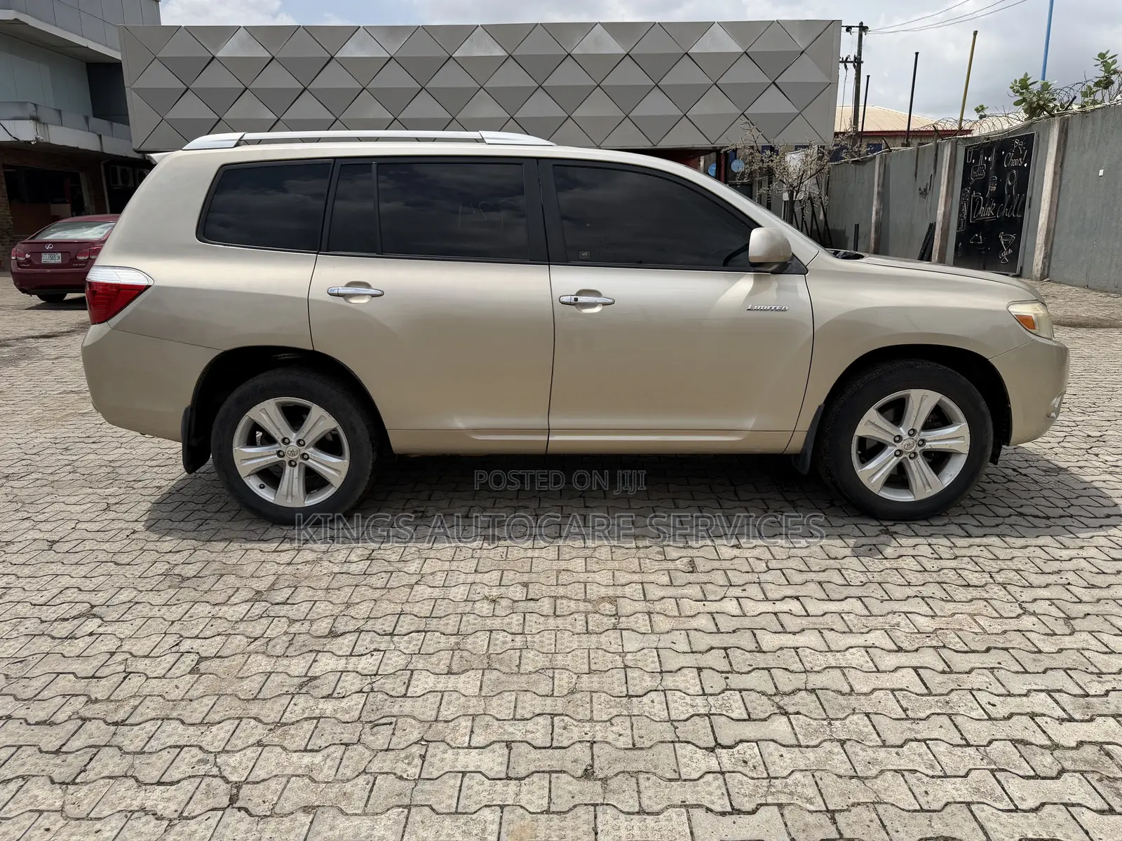 Toyota Highlander Limited 4x4 2008 Gold