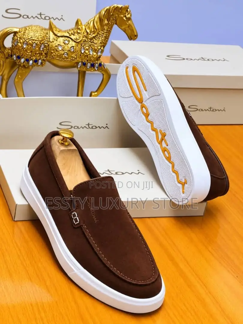 Original Quality Luxury Santoni Men Shoe