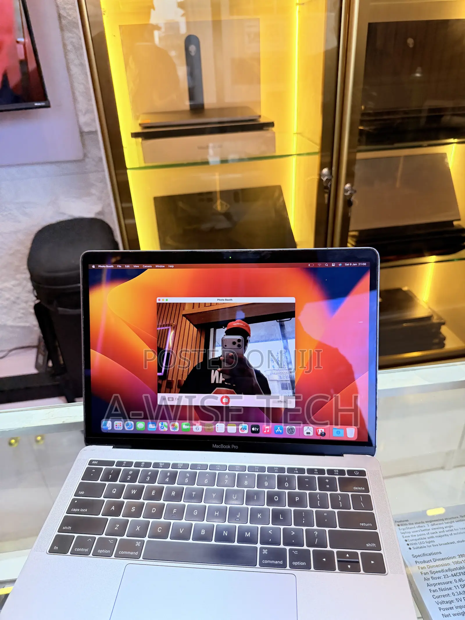 Laptop Apple MacBook Pro 2017 16GB Intel Core i5 SSD 512GB