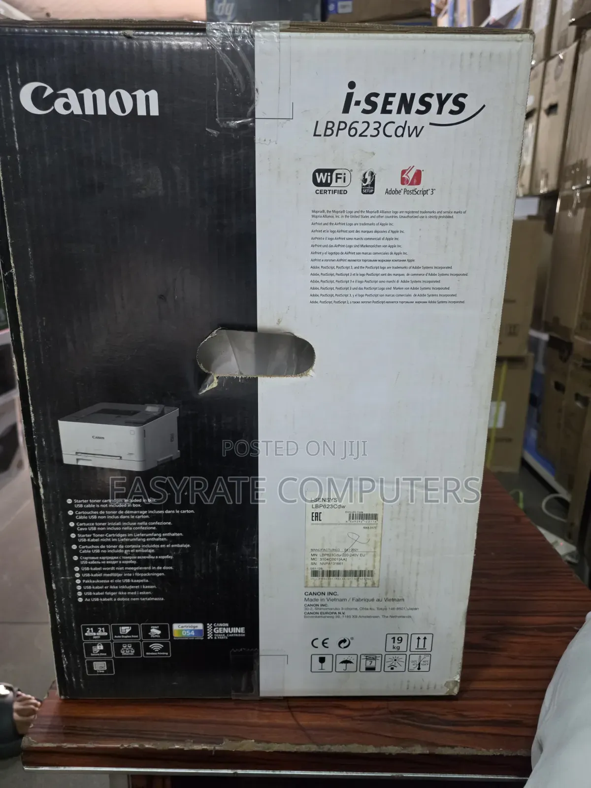 Cannon Laserjet Printer 623cdw