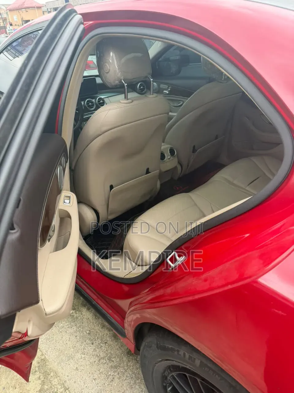 Mercedes-Benz C300 2015 Red