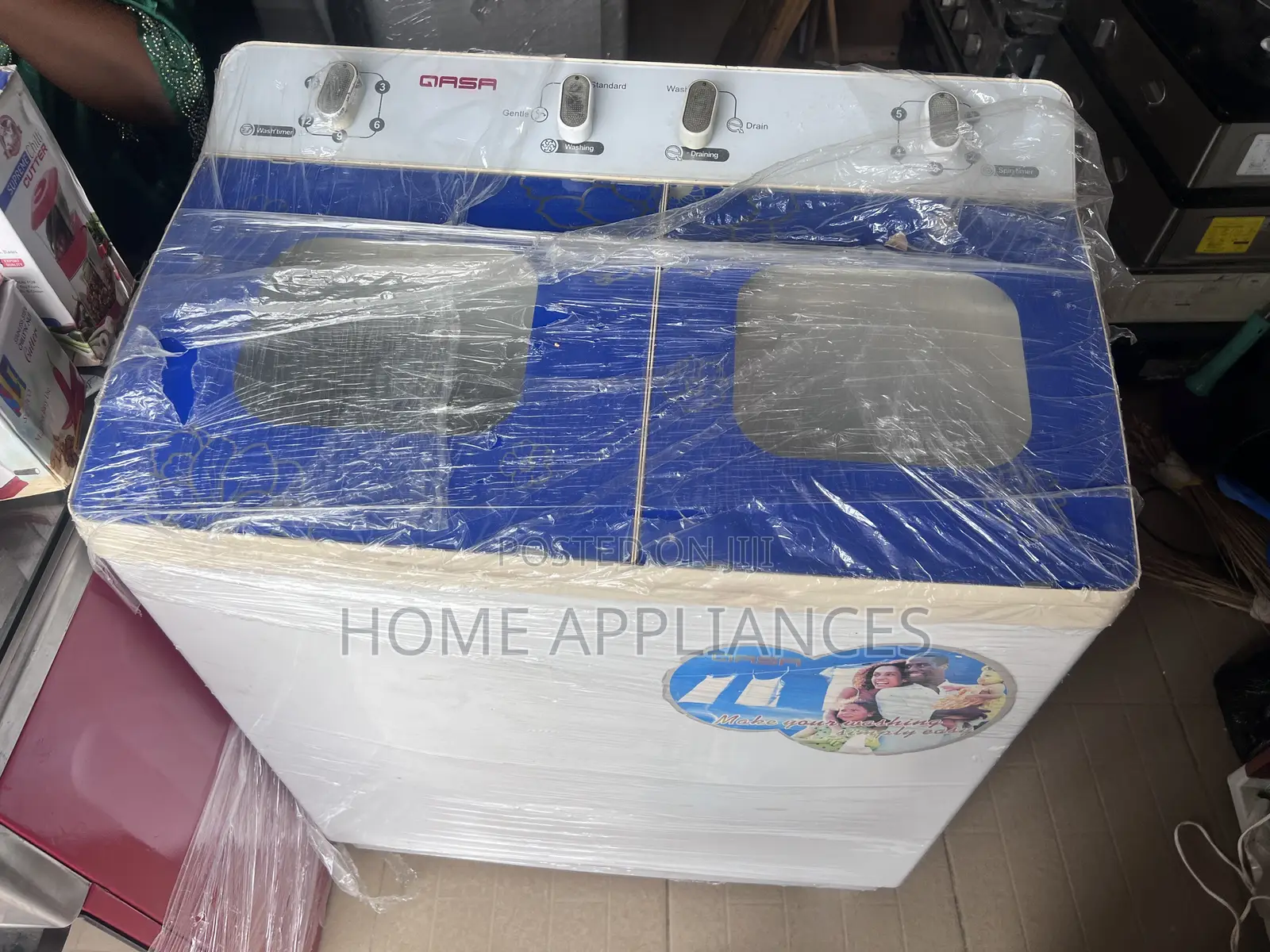 Qasa 10.2kg Washing Machine With Warranty