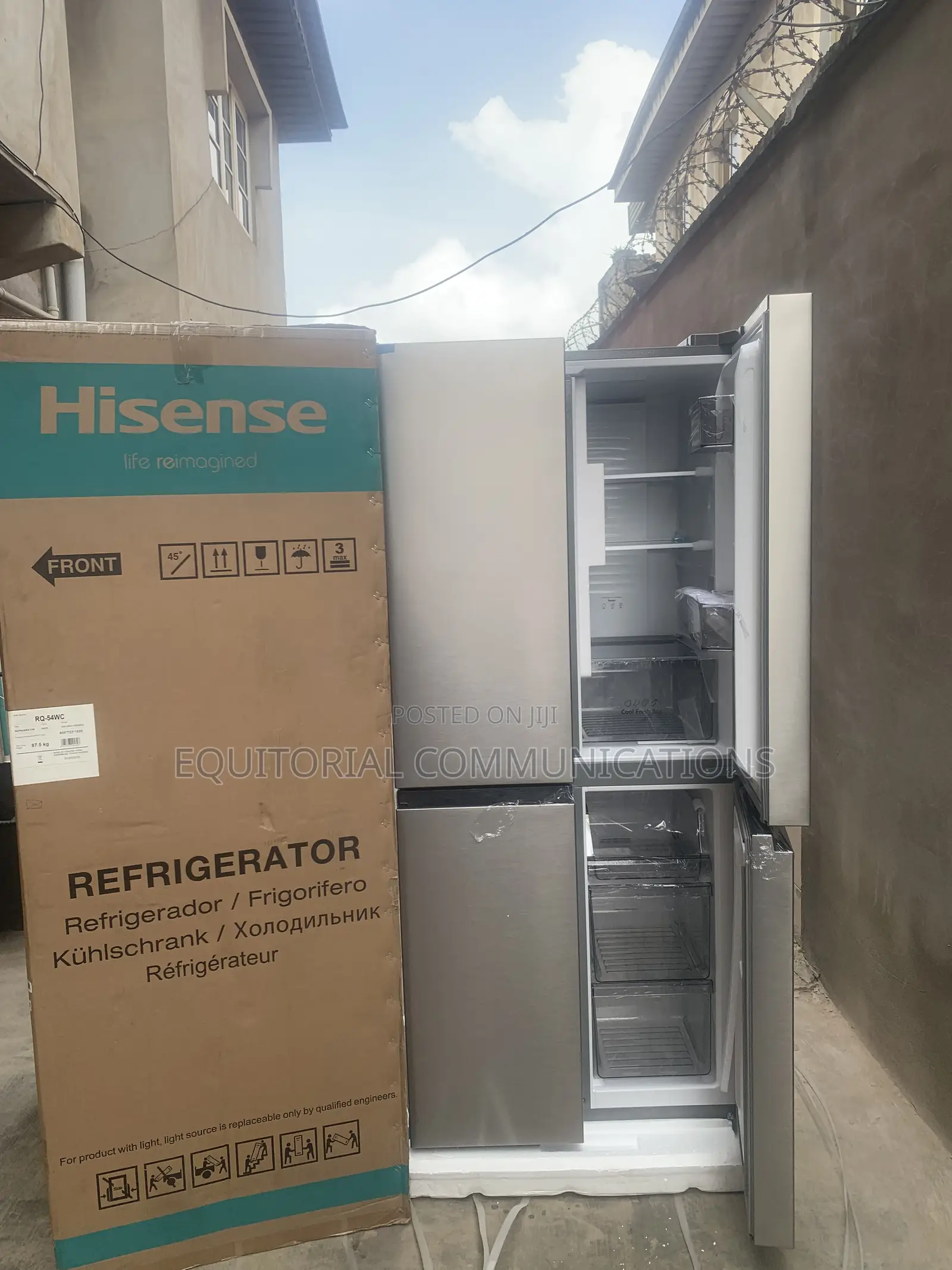Hisense RQ-54WC 392L Refrigerator for Household Convenience