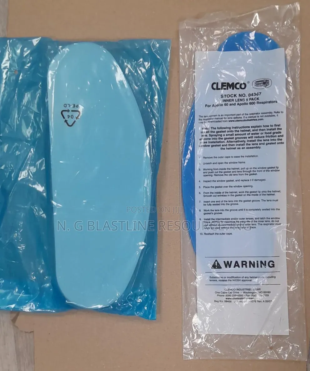 Clemco Blasting Visor ( Lens)