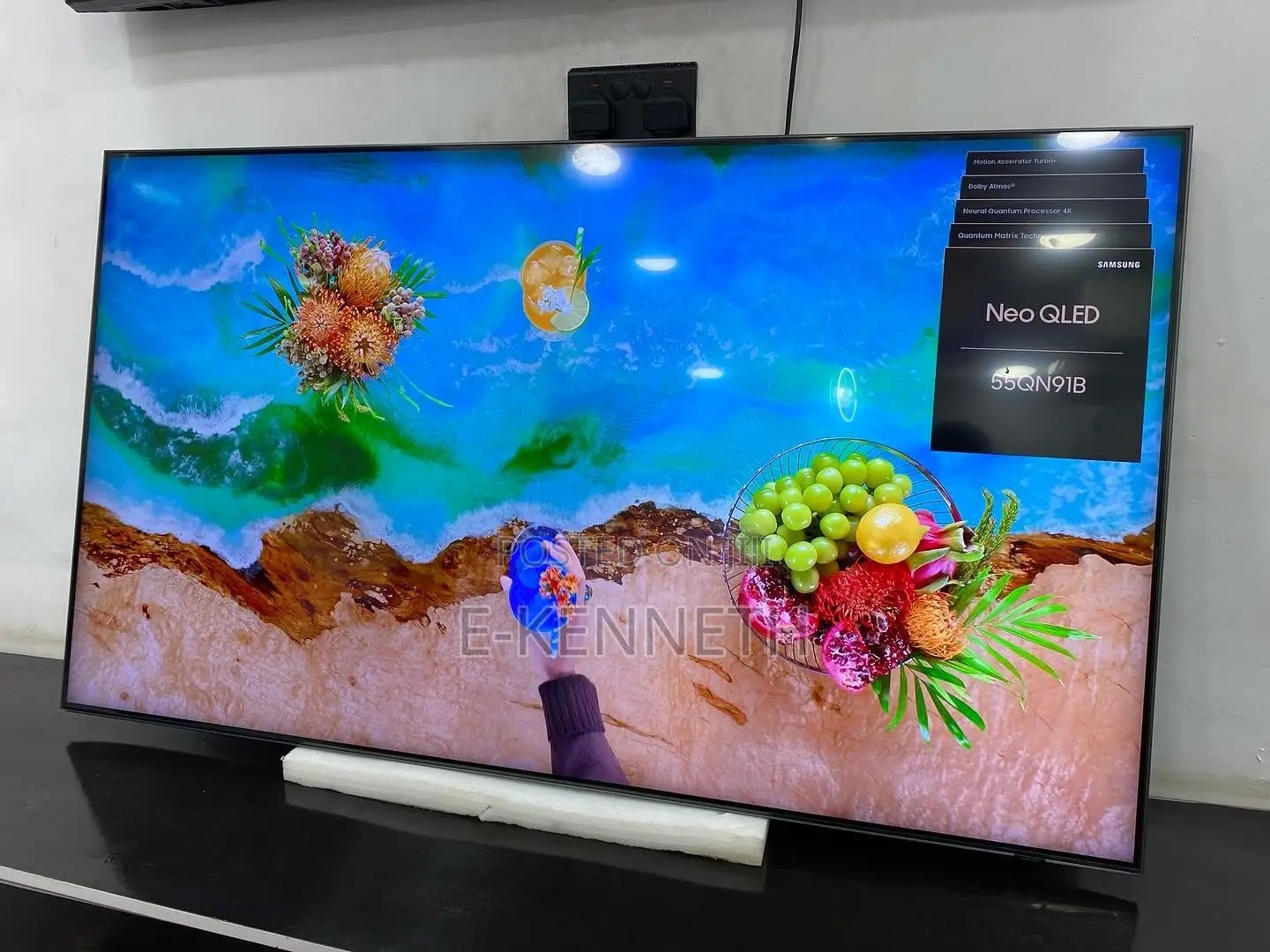 Samsung 55” Neoqled Qn91b 4k Smart TV With 120hz