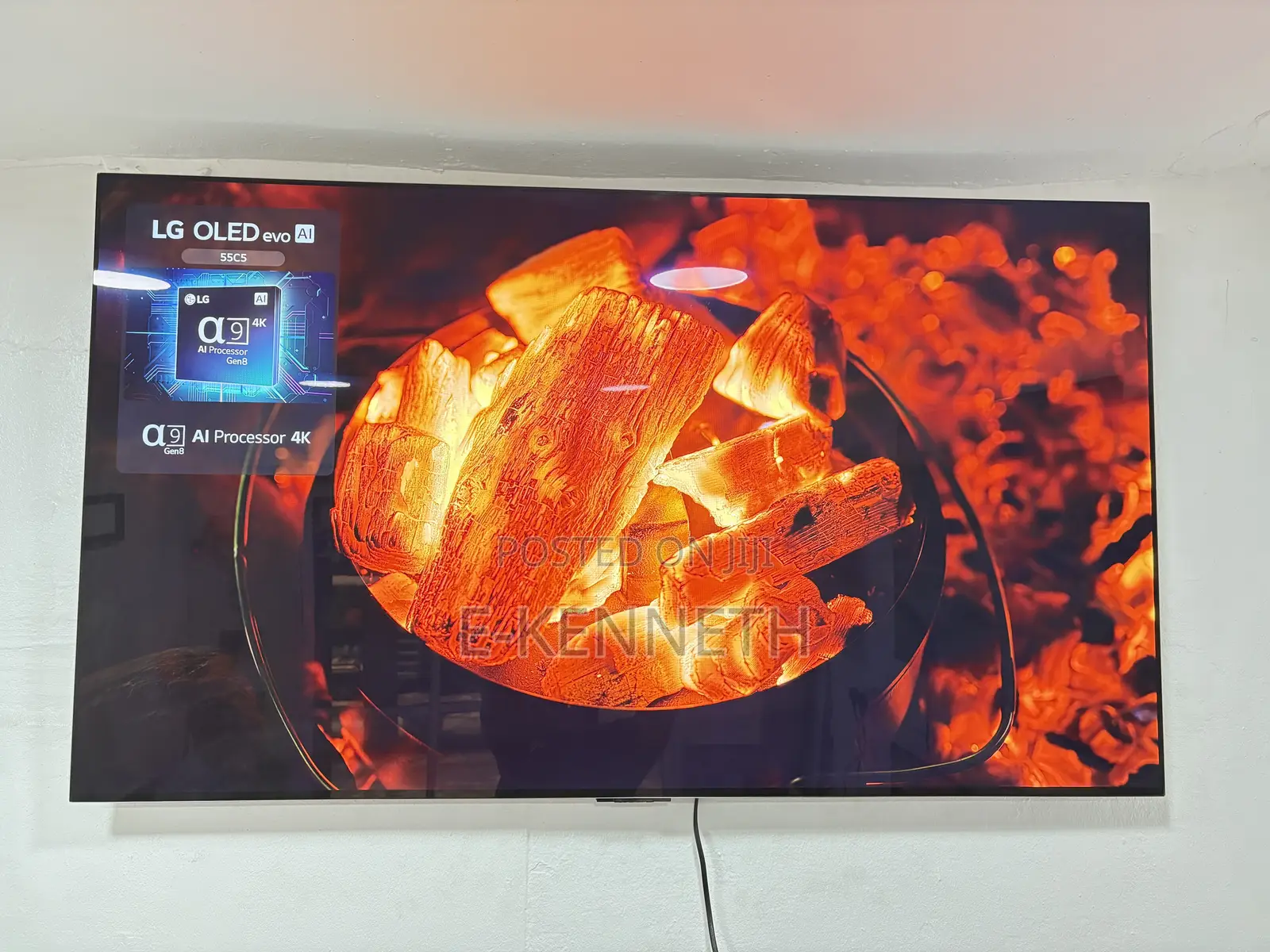 LG 55” Inches C5 Oled Evo 4k Smart TV With 144hz