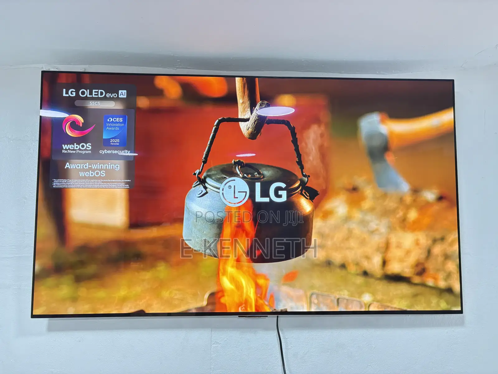 LG 55” Inches C5 Oled Evo 4k Smart TV With 144hz