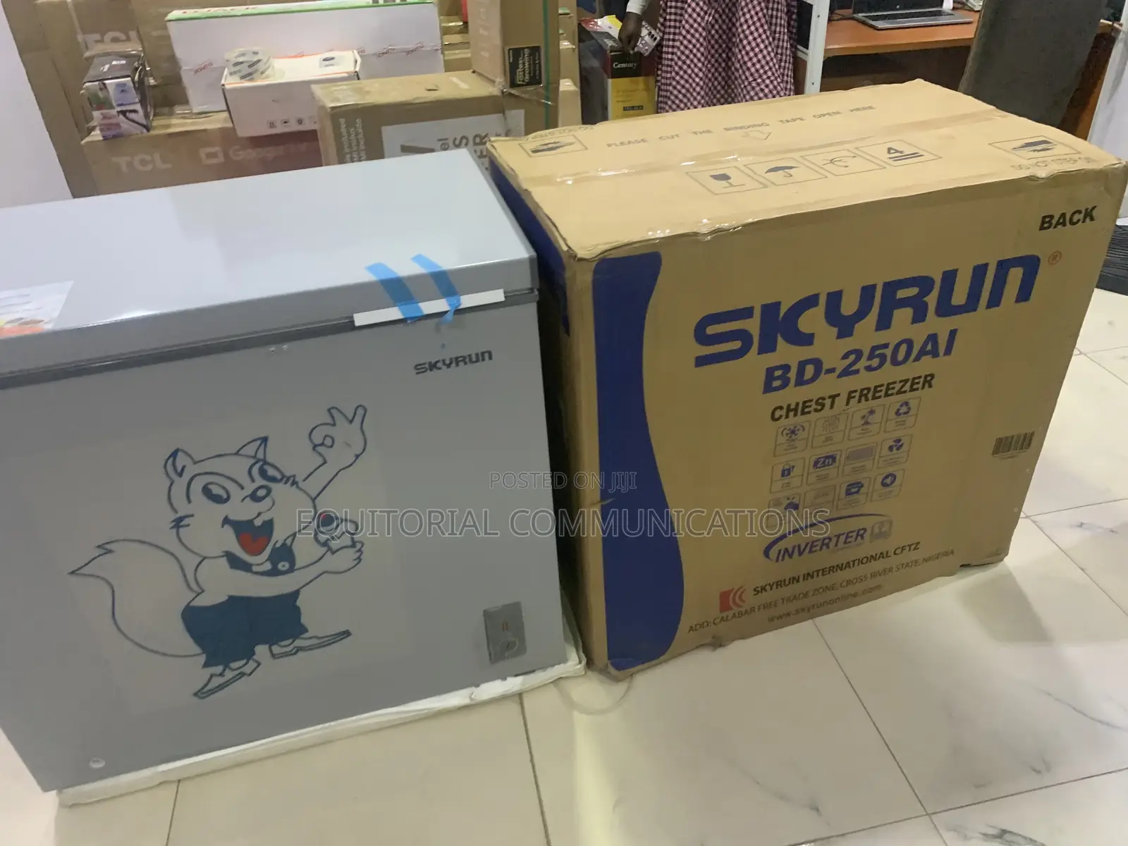 SKYRUN BD-250AI 200-Litre Chest Freezer
