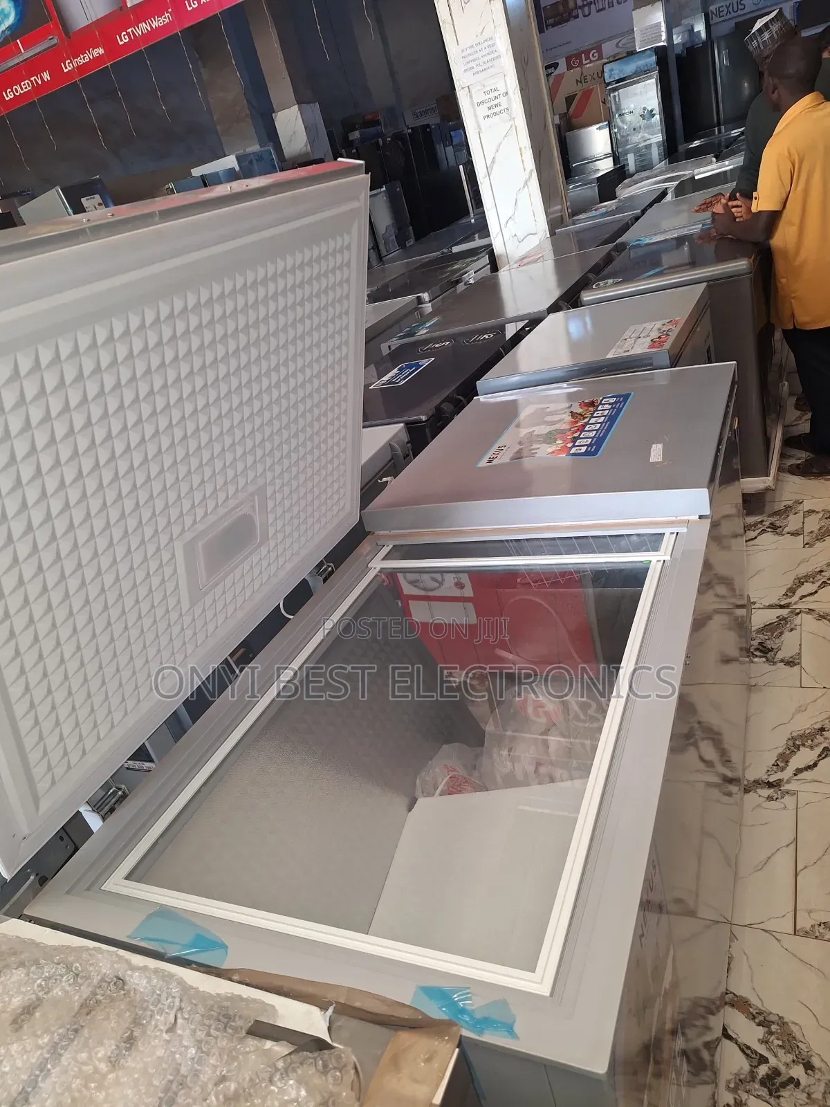 Nexus Double Door Chest Freezer 520L Energy Saving | NX 595