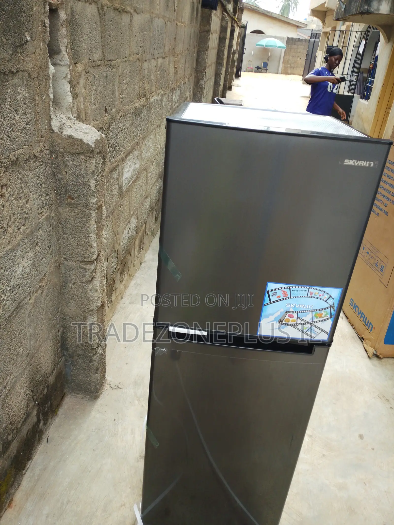 Upgrade Your Kitchen With Skyrun BCD-145A Double Door Fridge