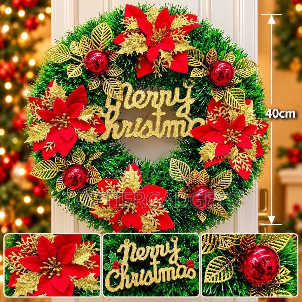 40cm Christmas Wreath