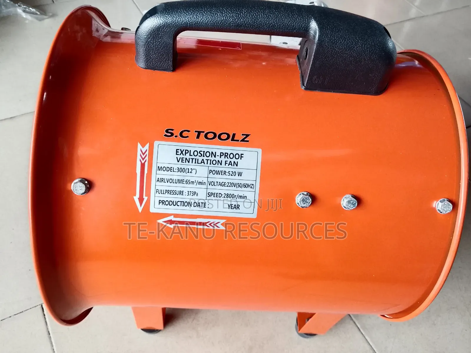 Industrial Portable Ventilation Fan