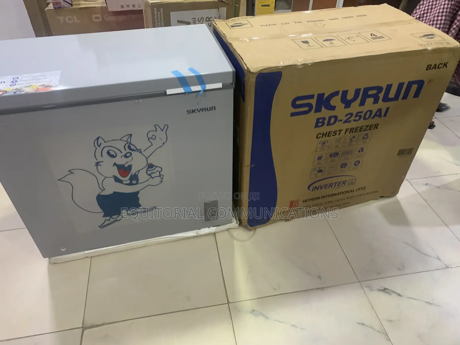 SKYRUN 200L Inverter Freezer for Convenient Grocery Storage