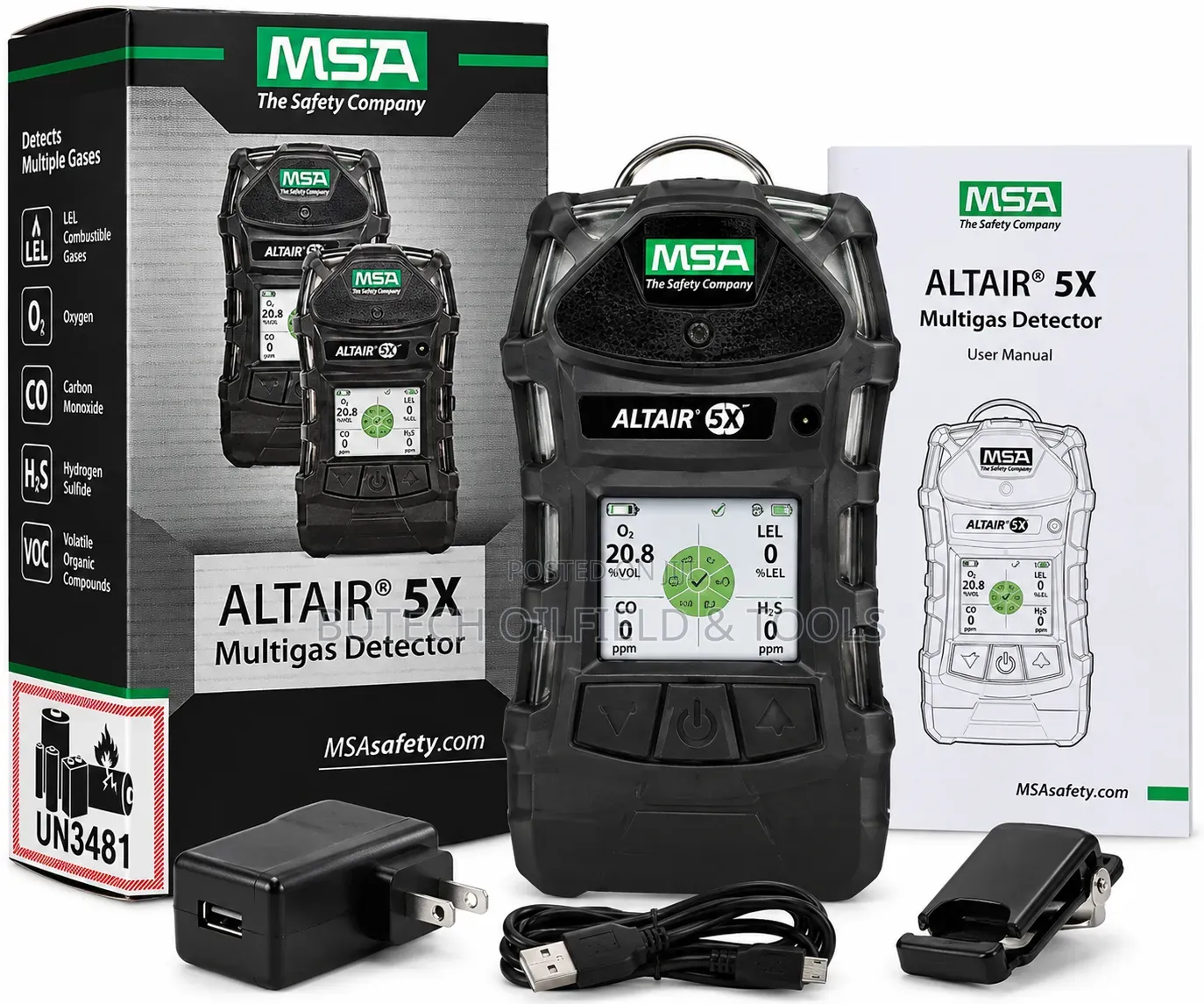 MSA ALTAIR 5X Multigas Detector – Portable Gas Detection Monitor