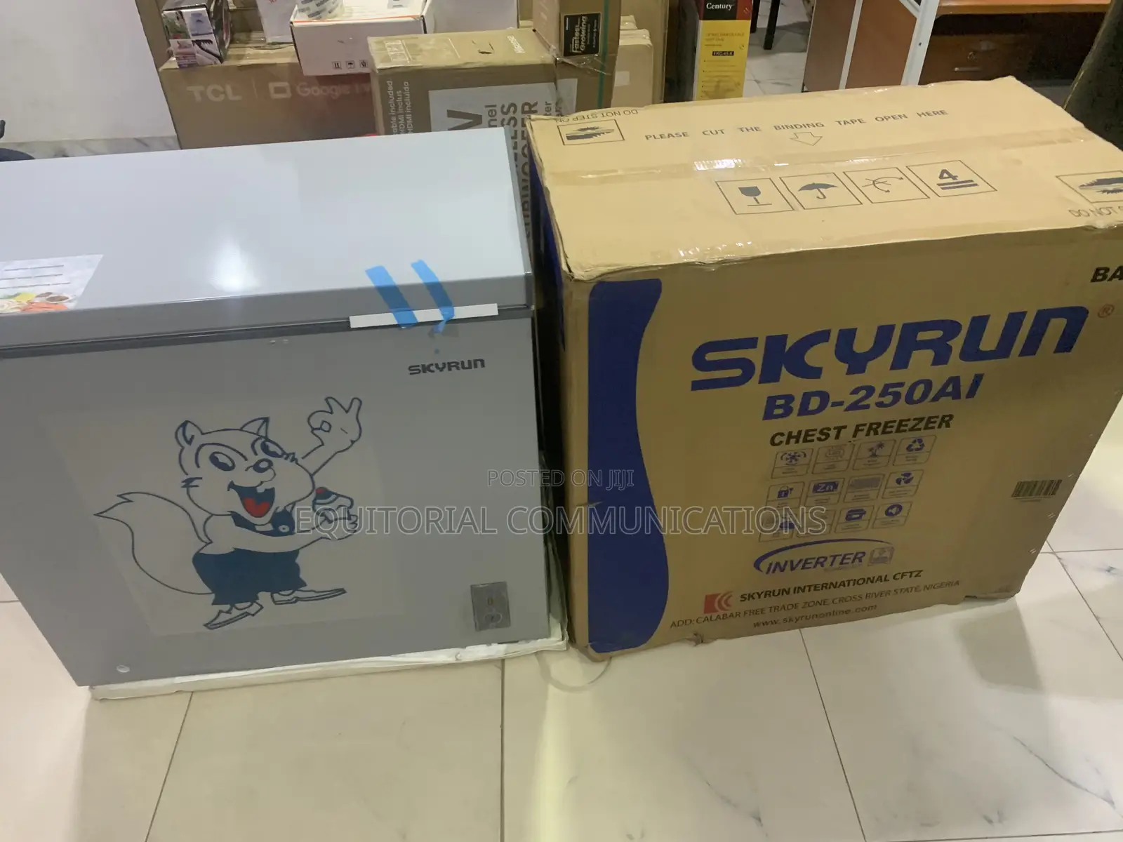 SKYRUN 200L Inverter Chest Freezer for Daily Food Preservation