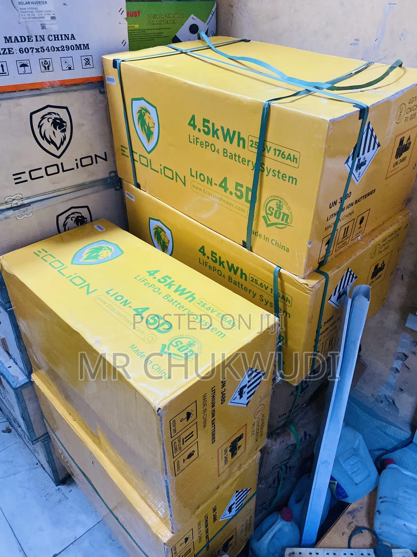 4.5kwh 25.6v Ecolion Energy Solar Lithium Batteries Is Available