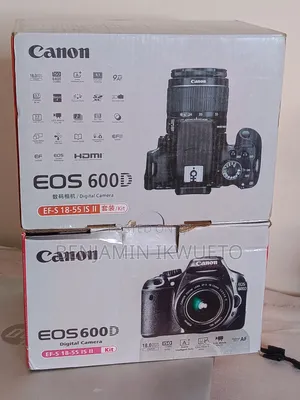Canon 600D With 18-55mm Lens (Open Box)