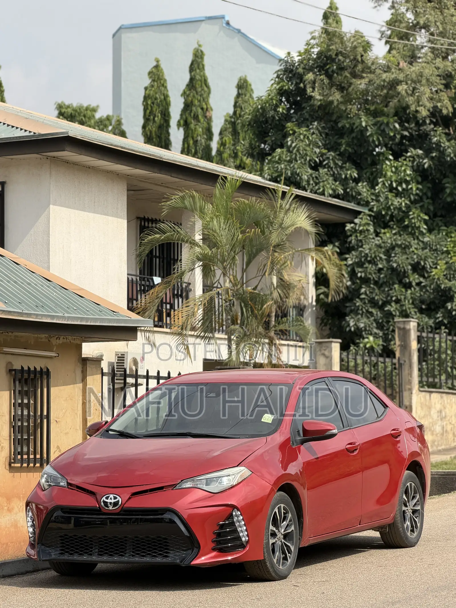 Toyota Corolla 2019 Red