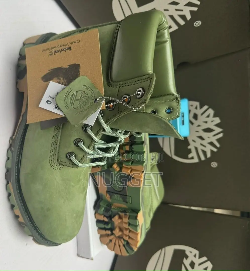 Army Green Timberland Boot Luxury Grade