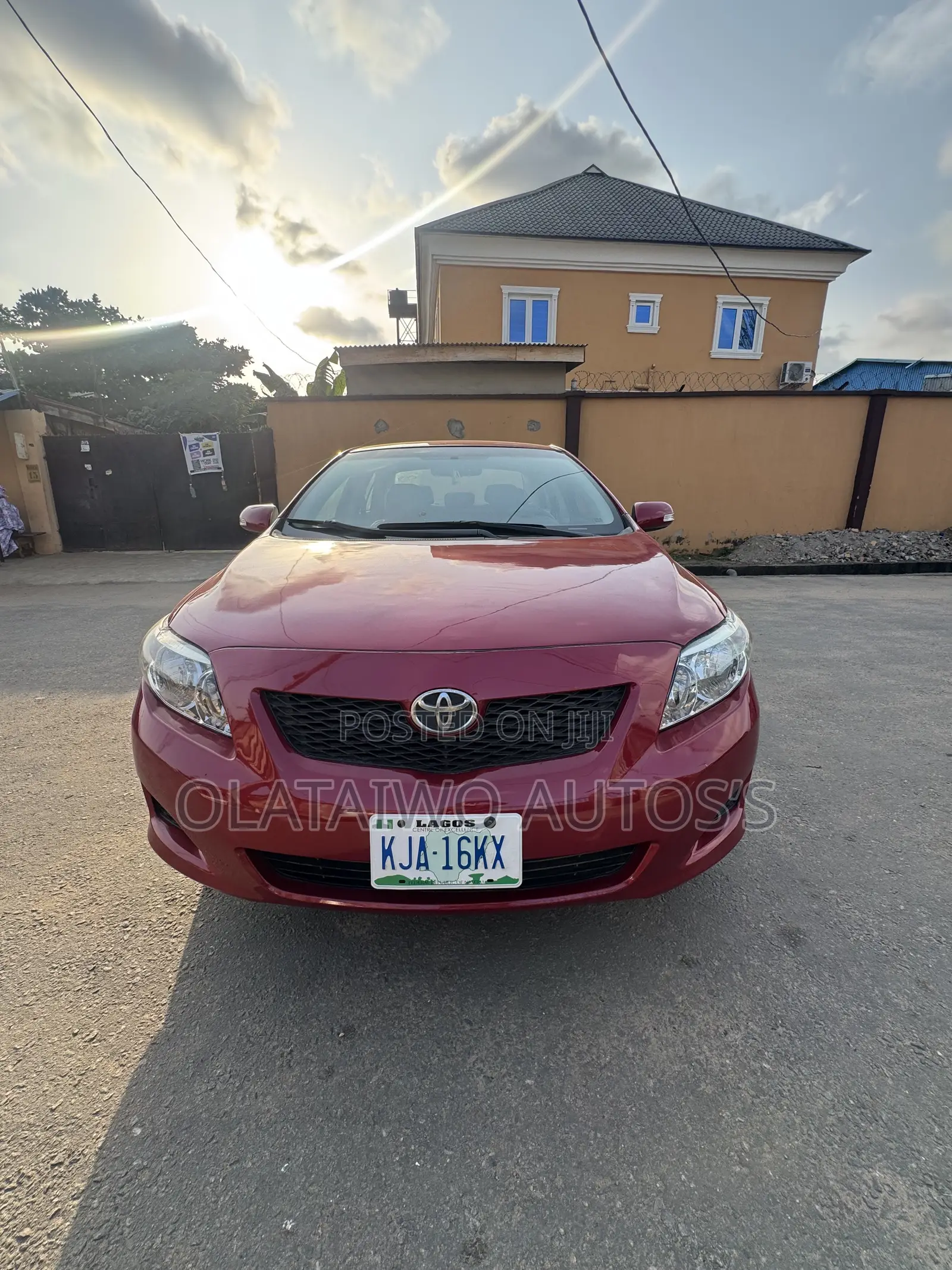 Toyota Corolla LE 4dr Sedan (1.8L 4cyl 4A) 2010 Red