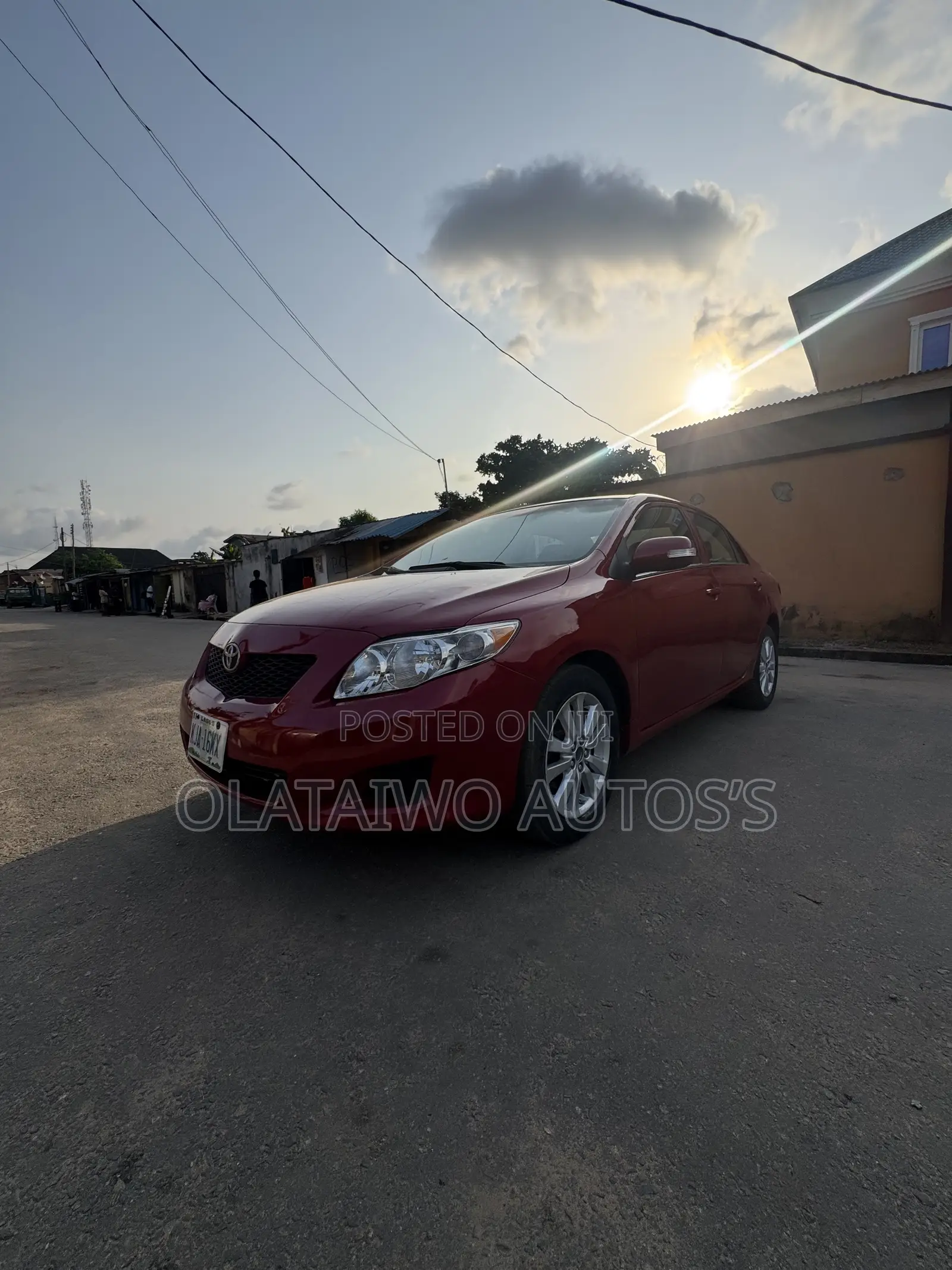 Toyota Corolla LE 4dr Sedan (1.8L 4cyl 4A) 2010 Red